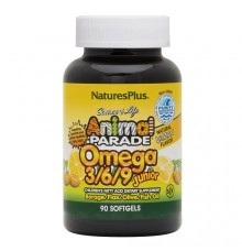 Nature's Plus Animal Parade Omega 3/6/9 Junior 90 μαλακές κάψουλες